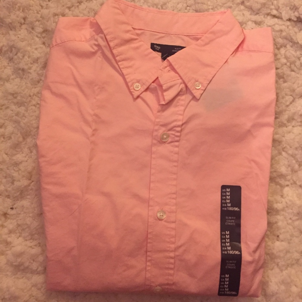 Gap Button Down Dress Shirt NWT